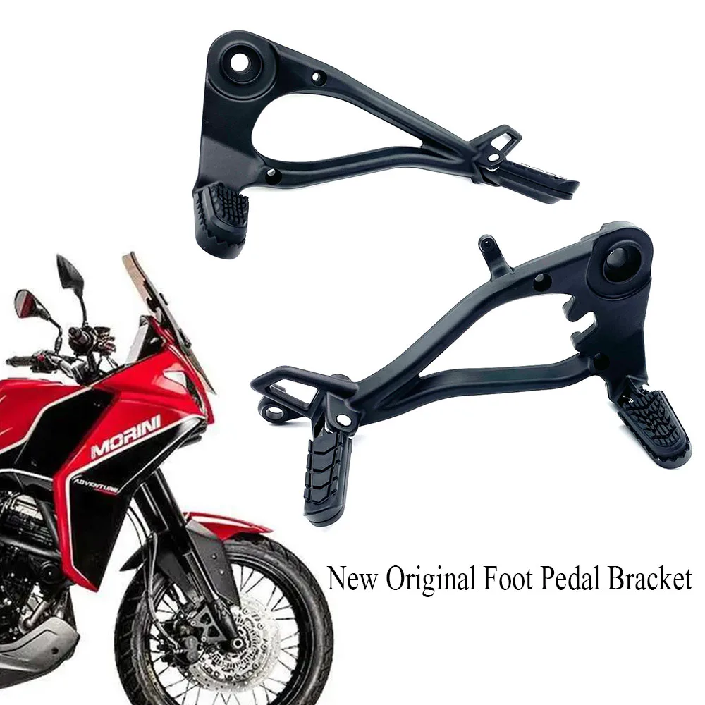 

Original Fit Morini X Cape 650 Front Rear Pedal bracket Footrest Footrest Foot Pegs For Morini X-Cape 650 XCape 650