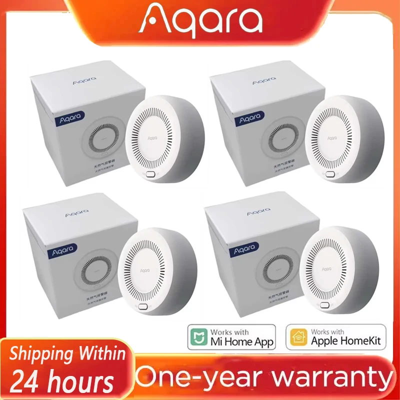Aqara Smart Natural Gas Detector Zigbee Gas Leak Alarm Linkage Smart Home Security smart natural gas leak detector for Mi Home