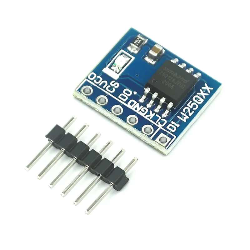 W25Q32 32Mbit / W25Q64 64Mbit / W25Q128 128Mbit 8MByte FLASH NorFlash Storage Module SPI Interface BV FV Modul for STM32