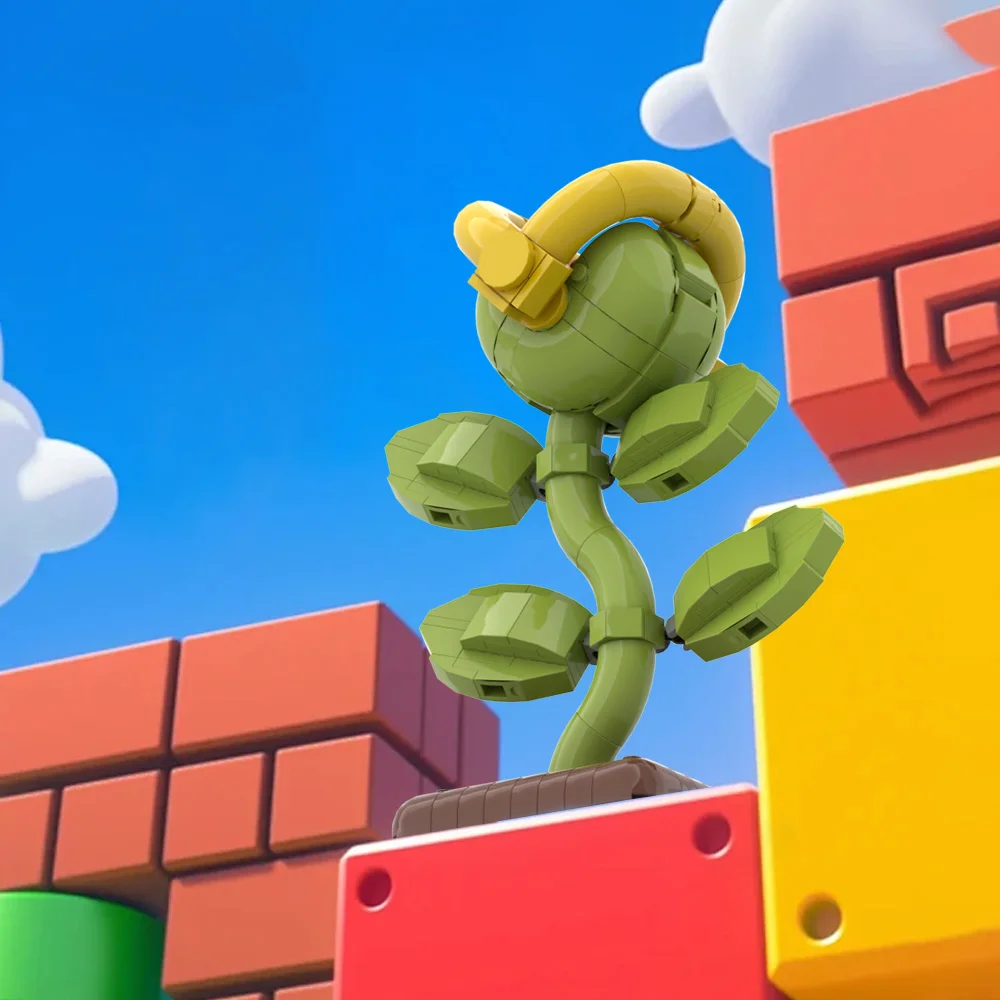 

MOC Classic Arcade Game Magical Beanstalk Display Figure Modell Building Blocks Hidden Vine Desk Ornament Plant Bricks Toy Gift