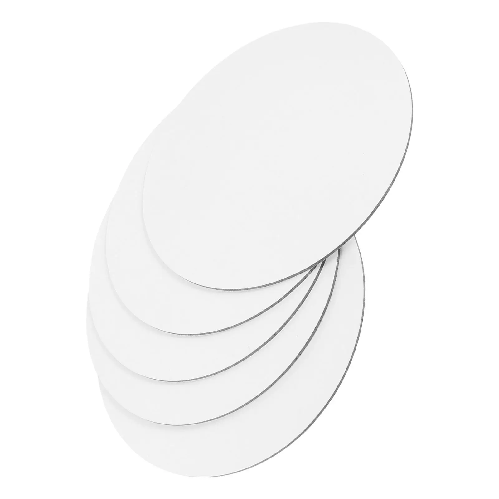 5 Pcs Art Painting Board Blank Canvas Studio Supplies Drawing Boards White Acrylic