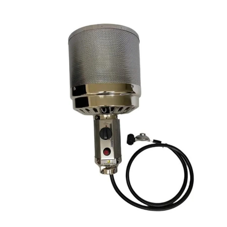 

3"" Pole THP-Burner Fast Start Tall Heater Complete Burner Head Unit Assembly Electric Igniter Non Pilot Stainless Steel