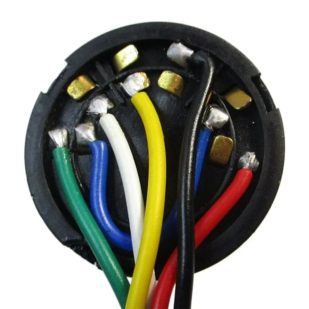 1* Ignition Switch Ignition Switch Plug 5 Wires With 5 Pins Black Five-wire Panel Lock Material 1* Ignition Switch