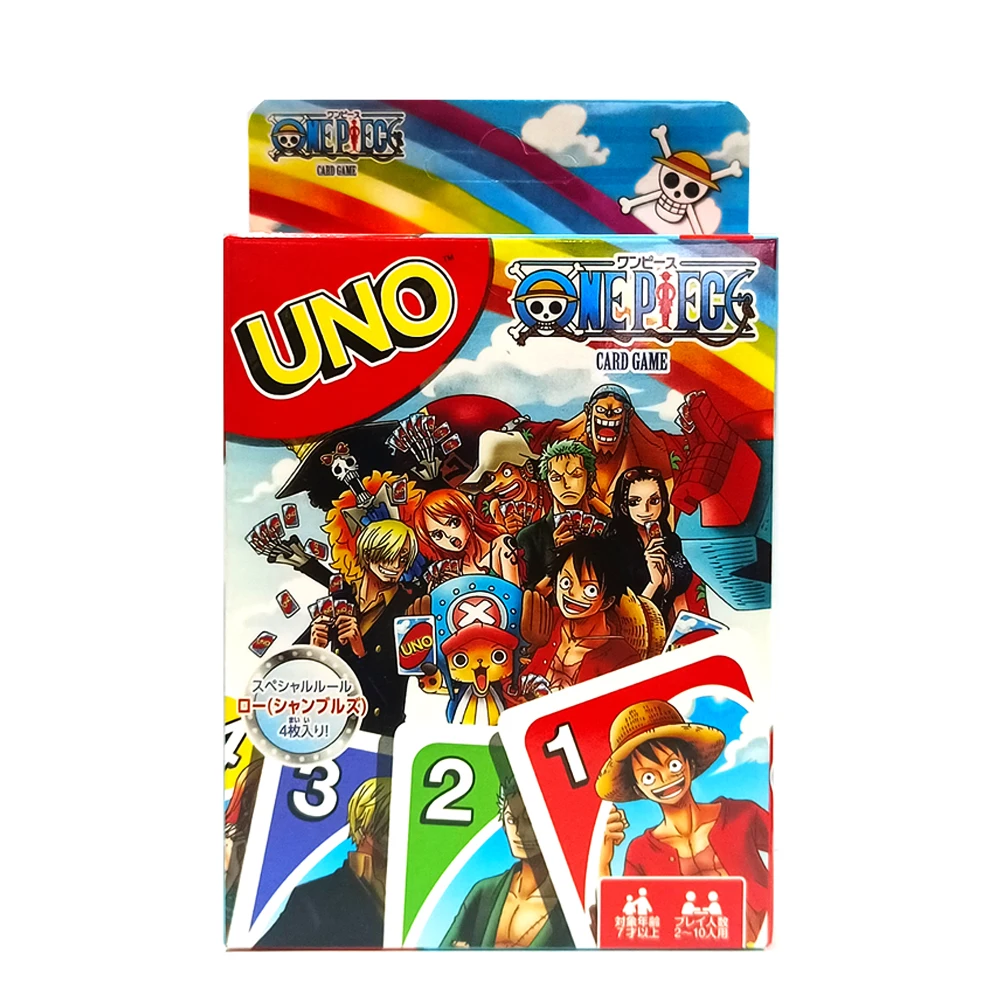 UNO Dragon Ball Z Matching Card Game SHOWEM uno No mercy Card Multiplayer Family Partyoardgame Funny Friends Entertainment Poker