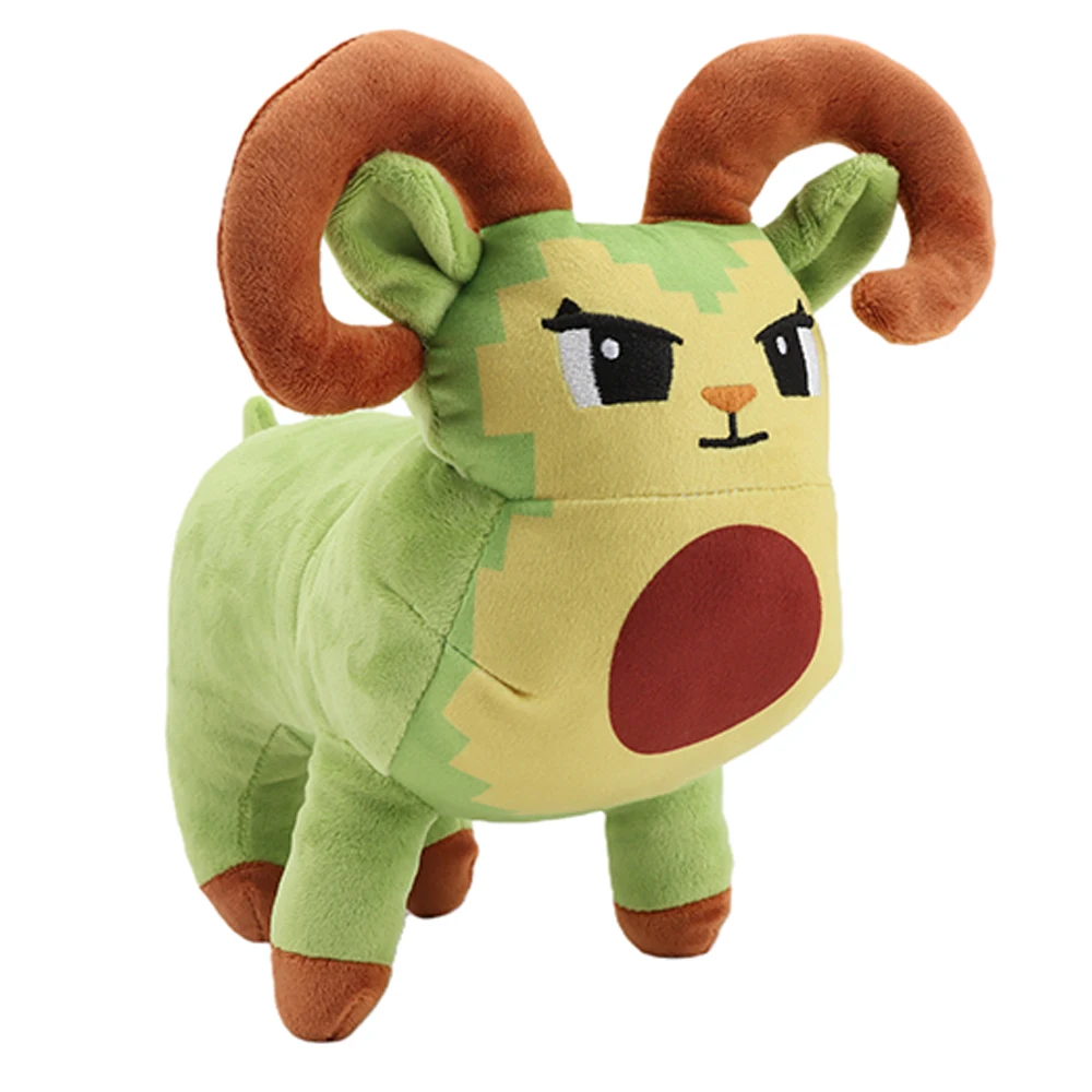 25 cm nouveau STEAL A BRAINROT avocat chèvre jouets en peluche mignon mouton poupées jeu entourant chèvre jouets doux jouets pour enfants cadeaux d'anniversaire