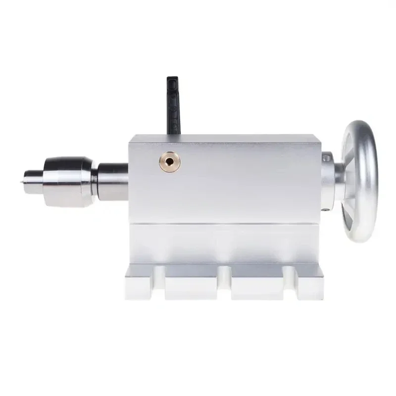 TS65M2-A/B/C CNC 로터리 테이블, 밀, 선반용 MT2 골무 센터 높이 65MM가 있는 CNC 로터리 축 인덱서 심압대