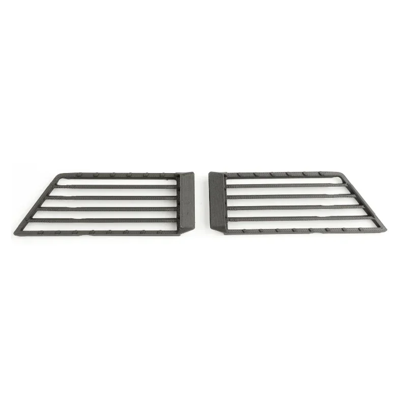 1pcs Simulatie Plastic Front Side Window Armor Grille voor 1/12 RC Crawler Auto MJX H12P Accessorie
