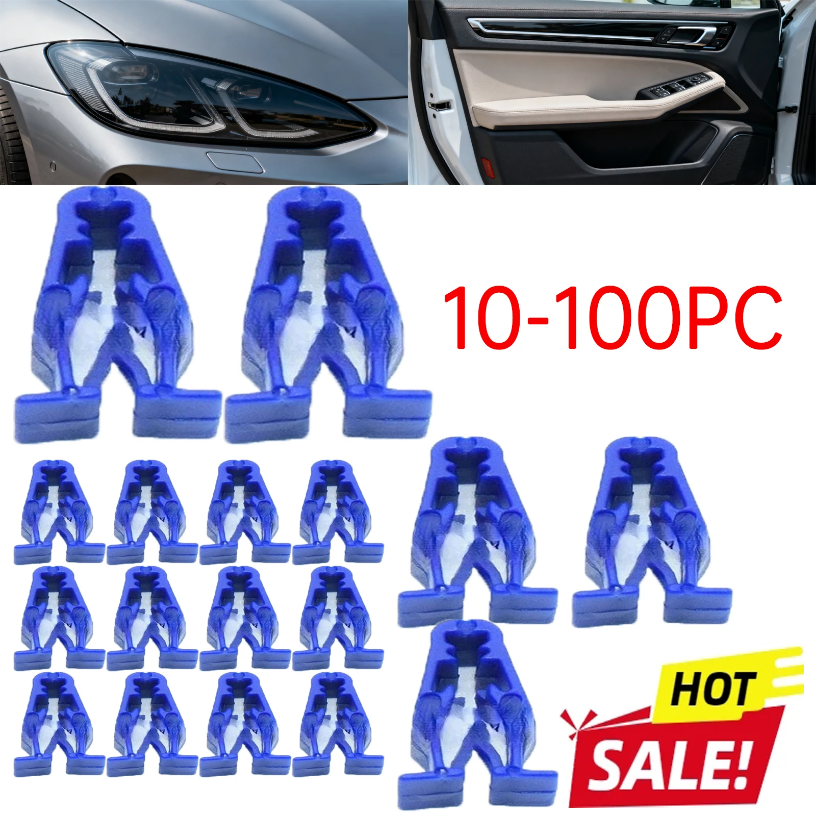 10-100X Car Guard Panel Side Lock Snap Clips Side Locking Buckle of Protective Panel For Honda Grom MSX 125 PCX160 LEAD125