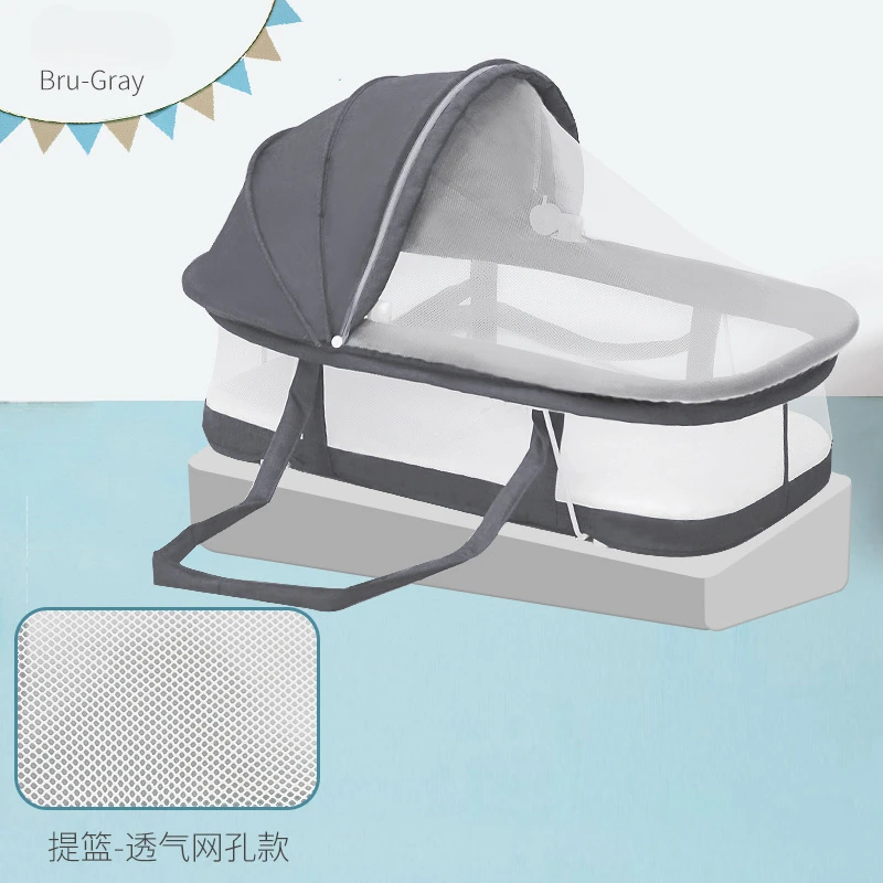 Portable Infant Car Seat Foldable Carrycot for Out-of-home Baby Discharge Carrycot Newborn Hand-carrying