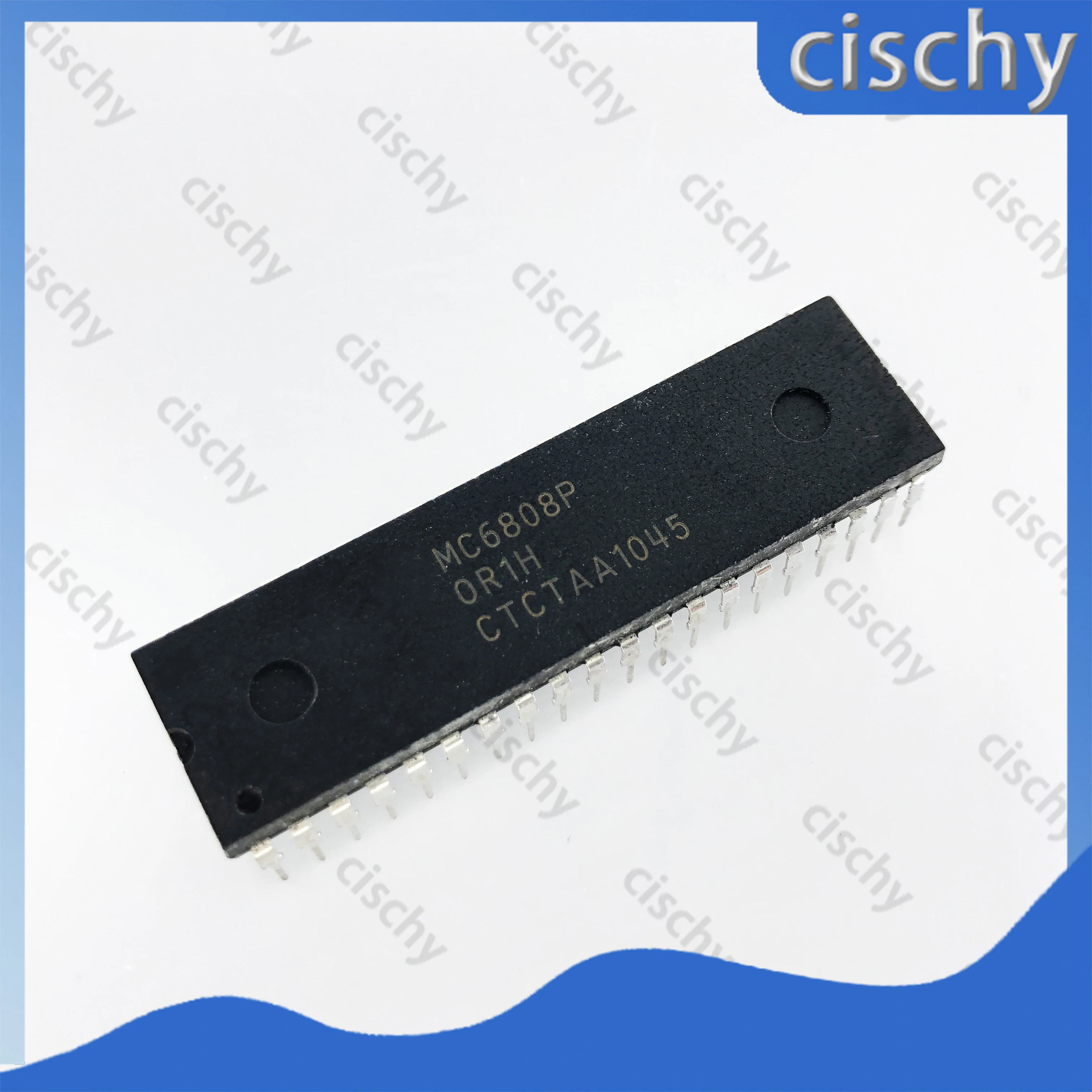 1pcs/lot MC6808P MC6808 6808P single chip microprocessor DIP40 line 8 In Stock