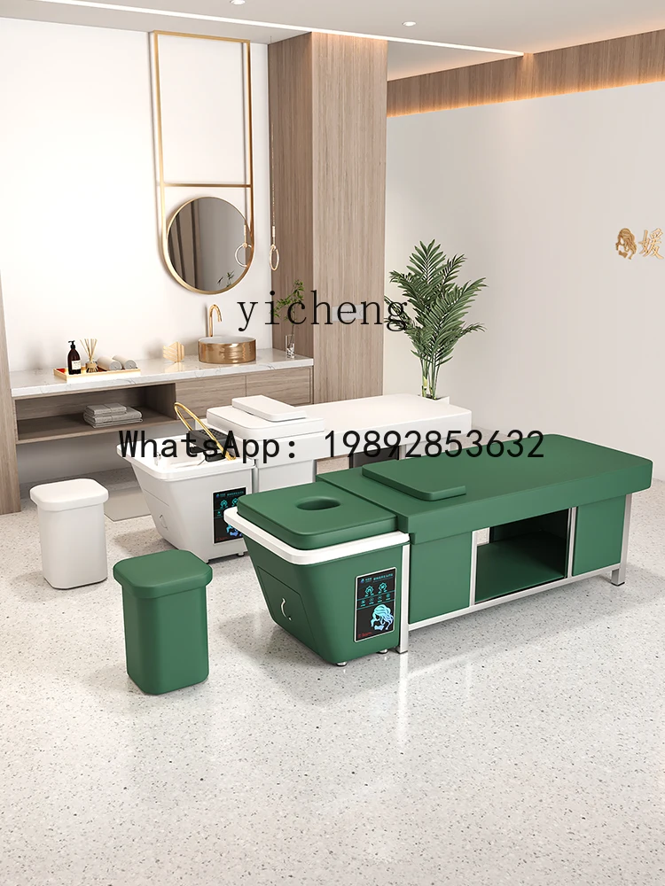

X8 Intelligent Constant Temperature Water Circulation Head Therapy Stainless Steel Shelf Shampoo Chair Massage Couch