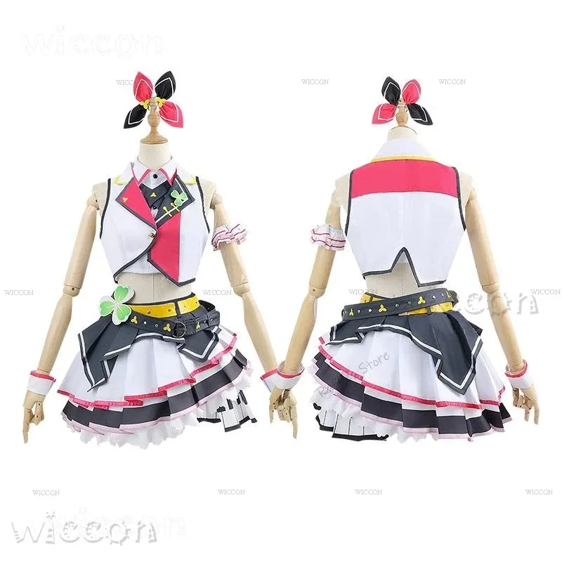 مشروع Sekai Kiritani Haruka Hanasato Minori Momoi Airi Hinomori Shizuku أزياء المسرح الملونة MORE JUMP x;3,d'6.r;8'w