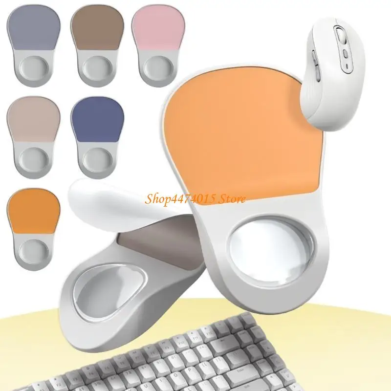 K1AA Ergonomic Mouse Pad with Massage Wrist Support and Secure Slip Resistant Base