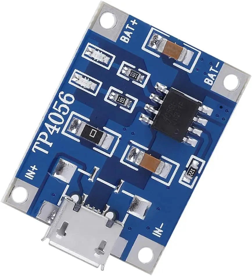 1 قطعة مايكرو USB 5 فولت 1A شاحن بطارية ليثيوم وحدة TP4056 ليثيوم شحن مايكرو/Type-c/وحدة شحن صغيرة مع حماية