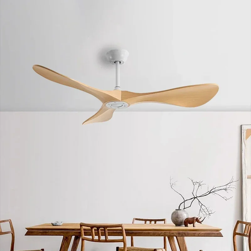 52Inch Ceiling Fan 3 ABS Strong Blade DC 35W Restaurant Fan Support Remote Control 110V 220V Industrial Vintage Ceiling fans