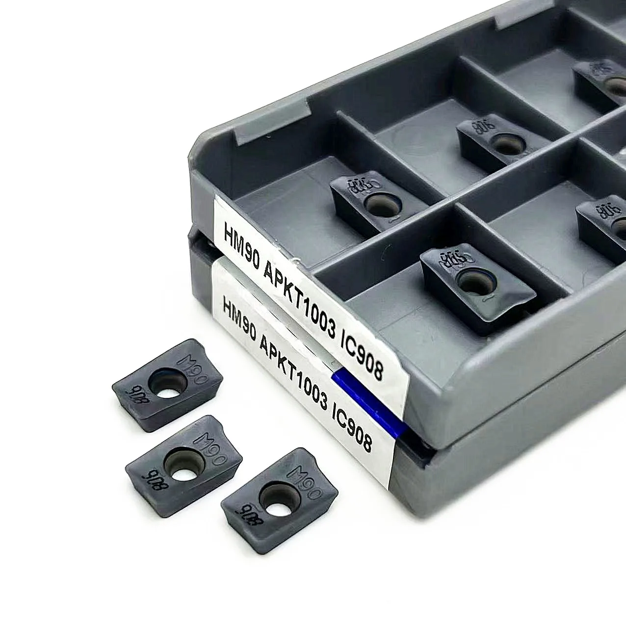 HM90 APKT1003 IC908 fresa utensile per tornitura inserti in metallo duro per cnc APKT 1003 fresa HM90 APKT1003 fresatura tornio