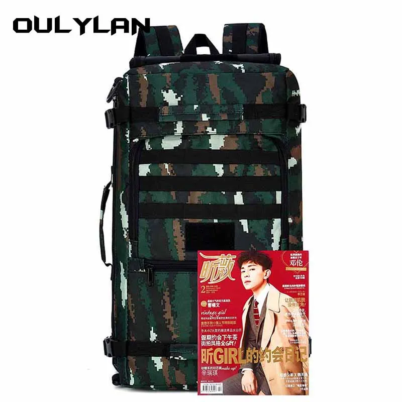 

Outdoor Backpack Men Women Tactical Camouflage Rucksack Travel Bag Trekking Hunting Hiking Camping Backpacks