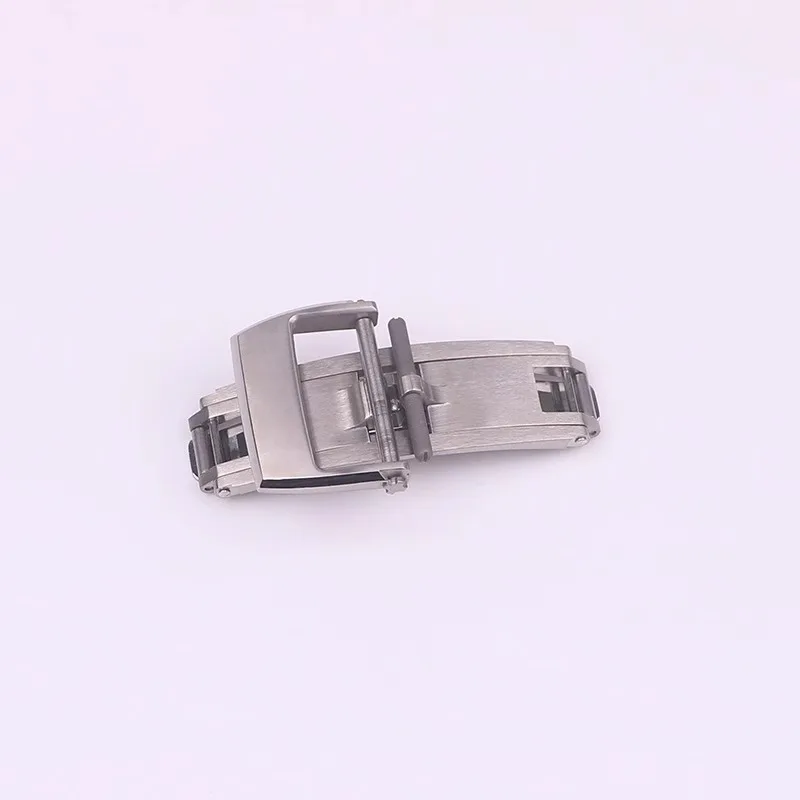 

XIANERSHANG Luxury 18MM Belt Buckle R-ICHARD-MILLE Original Style Butterfly Buckle Wire Drawing Titanium Clasp Watch Accessories