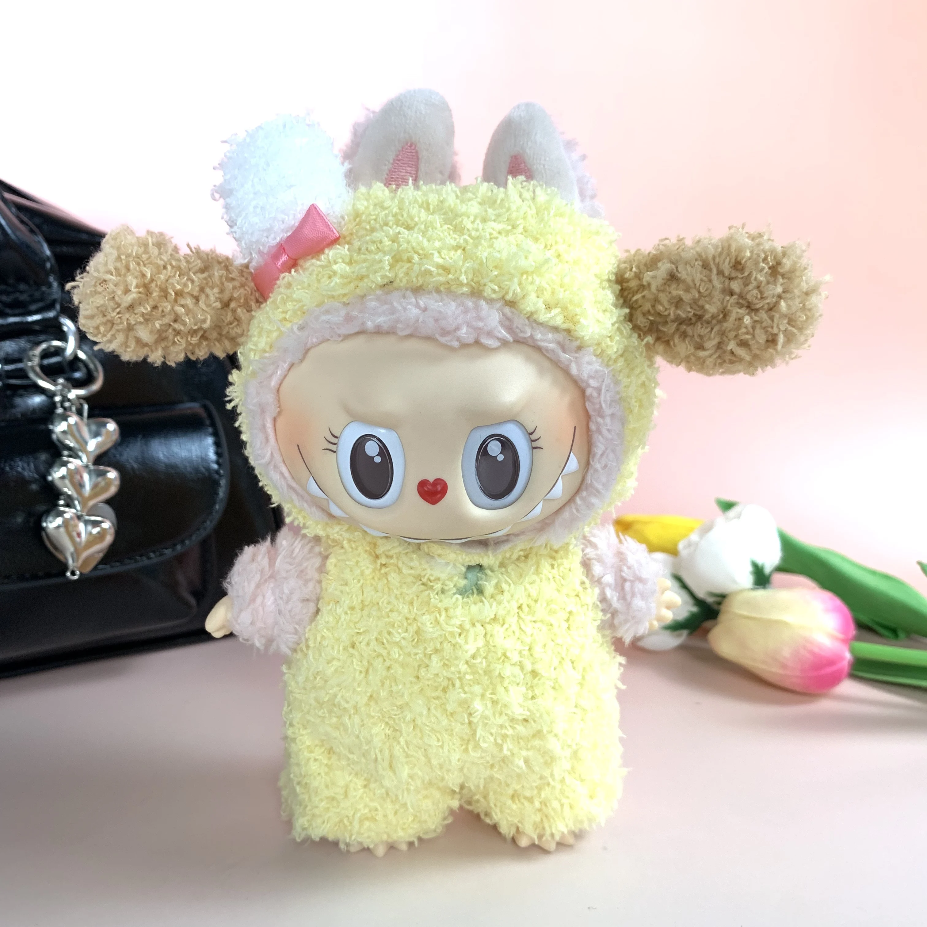 17cm Labubu Doll Outfit - LABUBU Blind Box Sit-Sit Party (Gen 1/2/3) Plush Set