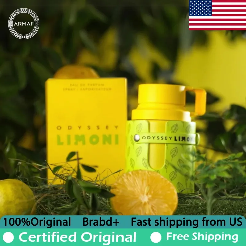 

Armaf Odyssey Limoni Fresh Eau de Parfum 3.4 Oz Premium Arabian Perfumes Lasting Citrus Aquatic Unisex 100 ML Pheromones Perfume