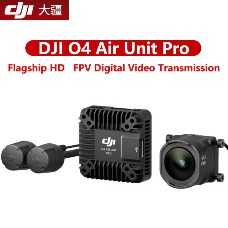 Original DJI O4 Air Unit Pro Digital HD Video Transmission System 4K 60fps Super-wide FOV VTX Module Compatible DJI Goggles