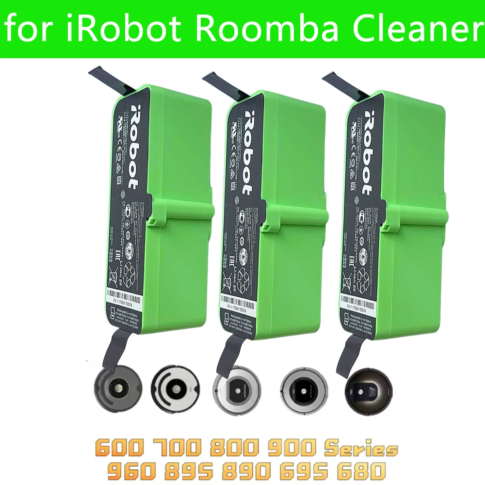 

Литий-ионный аккумулятор 14,4 В для Nettoyeur iRobot Roomba 900 800 700 600 серии 960 980 981 965 895 890 860 695 692 690 680 675