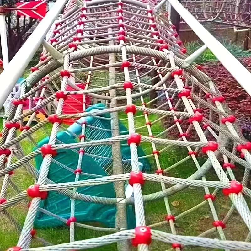 تسلق حبل صافي مشبك بلاستيكي تسلق حبل موصلات دائم متعدد في الهواء الطلق تسلق والعتاد تسلق حبل أجزاء الملحقات