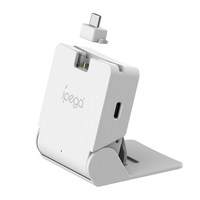 IPEGA Convenient Foldable Mini Charging Stand PG-P5P19 for PS5 Portal Console with Type-C Charging Input&Out Port