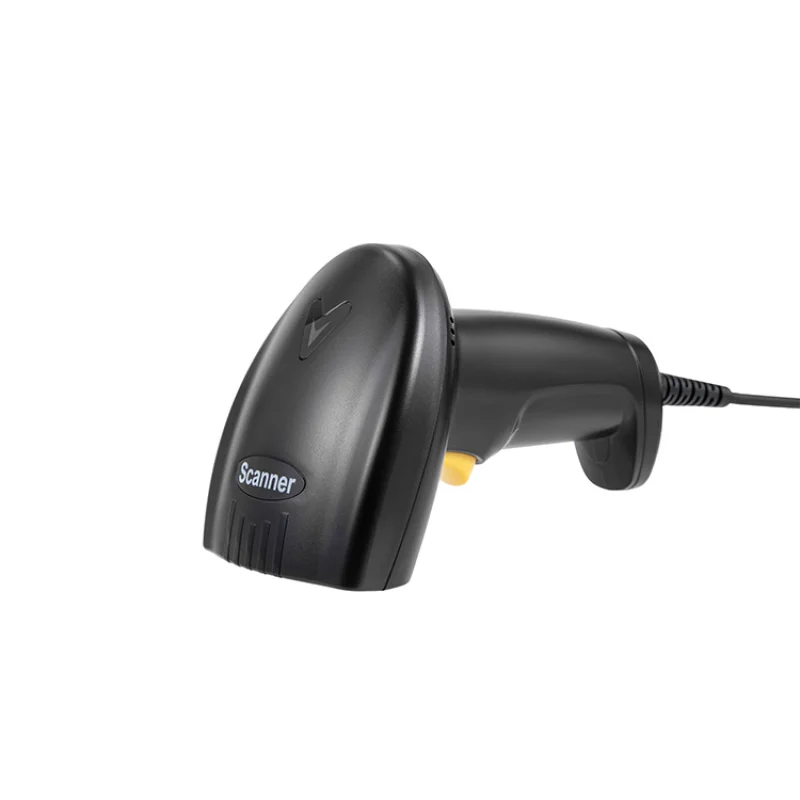 Handheld Barcode Scanner with 1D/2D QR Code Support, USB RS232 Cable Connection