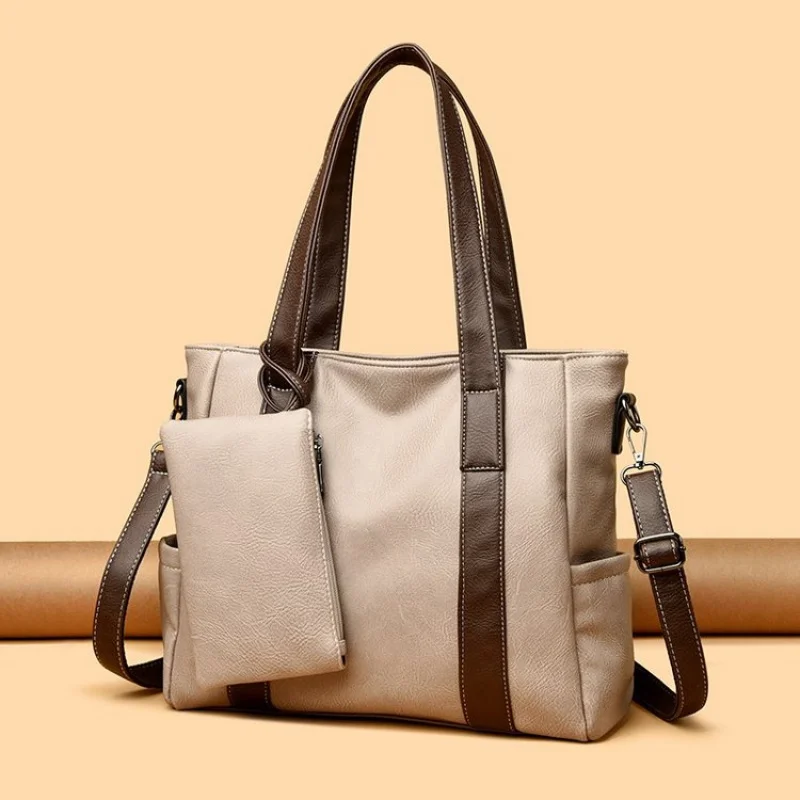 

Designer Women's Tote Bag - Premium Leather Crossbody Shoulder Handbag Luxury Ladies Purse