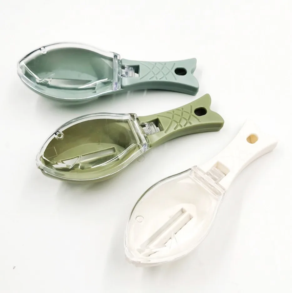 Household Hand Fish Descaler Scraper Tool Anti Slip Handle Practical Kitchen Gadget for Fast Fish Scale Skin Removal Work