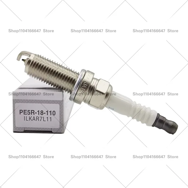 4-6 قطعة PE5R-18-110 ILKAR7L11 94124 إيريديوم اعة صالح لمازدا 3 6 CX-3 CX-5 MX-5 2.0L 2.5L PE5R18110 سيارة الإشعال شرارة