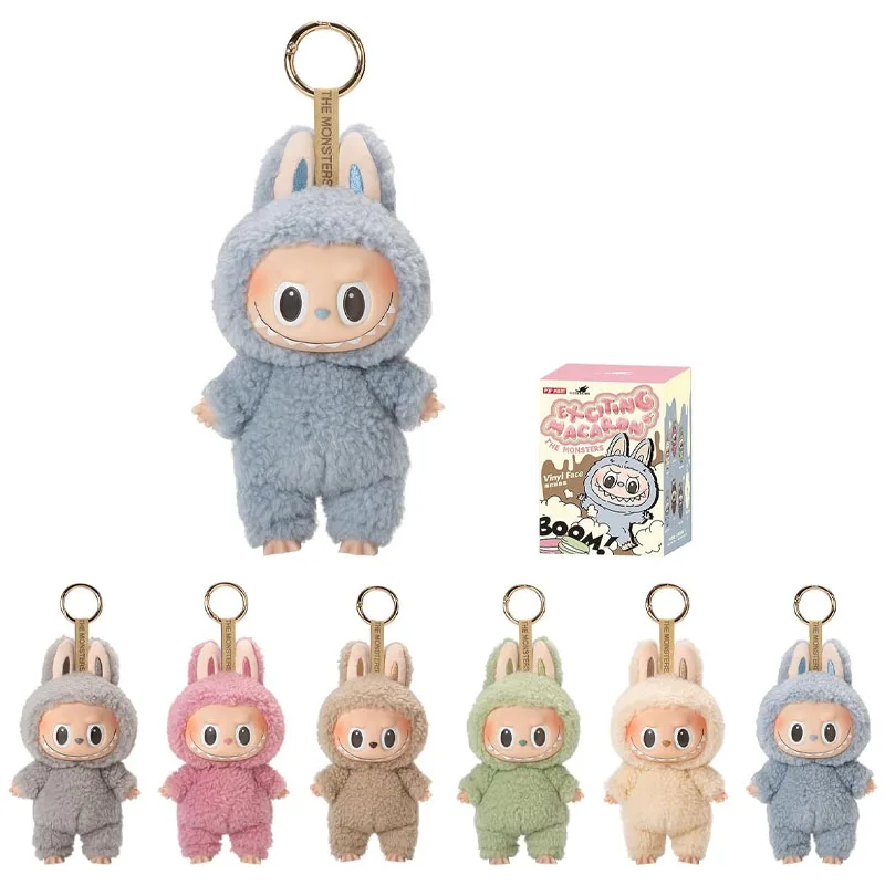 

Labubu Originals Exciting Macaron Vinyl Face Blind Box POP MART Plush Doll Mystery Box Guess Bag Toys Christmas Gifts 6pcs