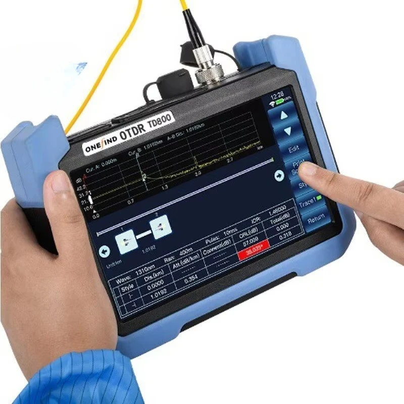 OTDR tester TD800 1310/1550nm 32/30dB similar to AFL OTDR Cheap price OTDR machine