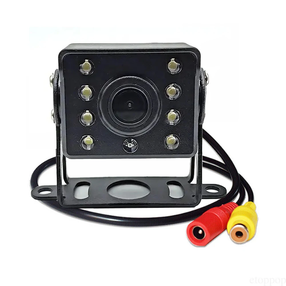 New Car Rear View Camera Night Vision Reversing Auto Parking Camera CCD Waterproof LED Auto Backup Monitor Wide Degree HD Video