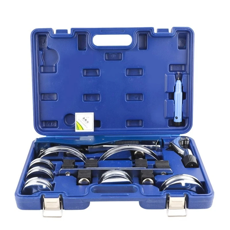 

Zhuoke CT-999F Combination Pipe Bender Manual Copper Pipe Bender 6-22mm Air Conditioning Pipe Bending Machine Set