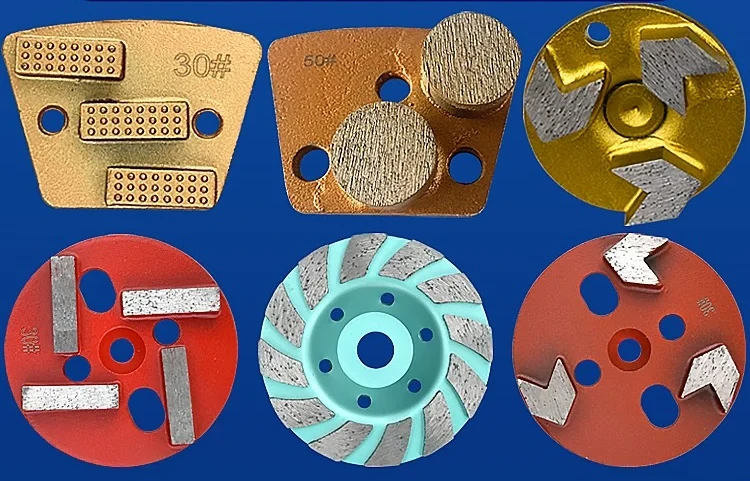 Floor grinder alloy blade epoxy blade floor grinder accessories suitable for grinding terrazzo, marble and epoxy floors