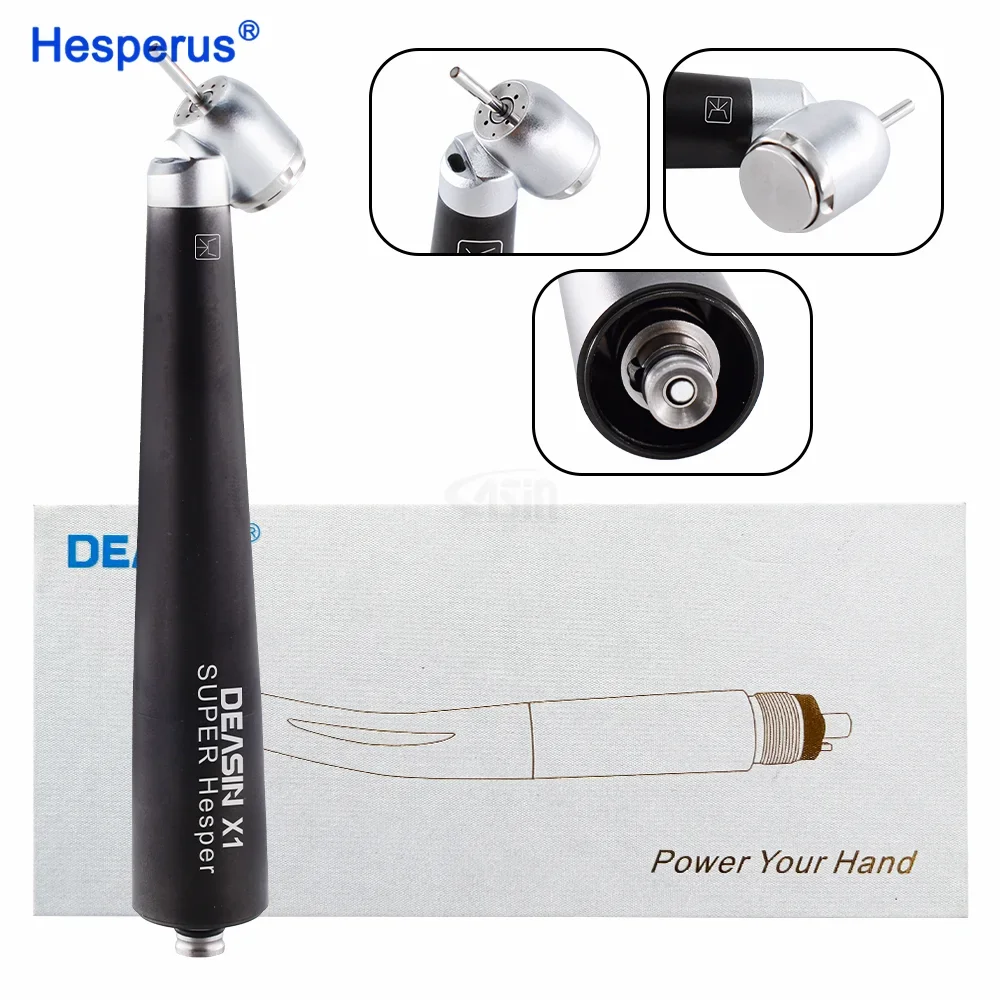 Dent al 45 Degree Standard head High Speed Handpiece Fiber Optic LED Coupling Air Turbine Hand Piece for Nsk coupler