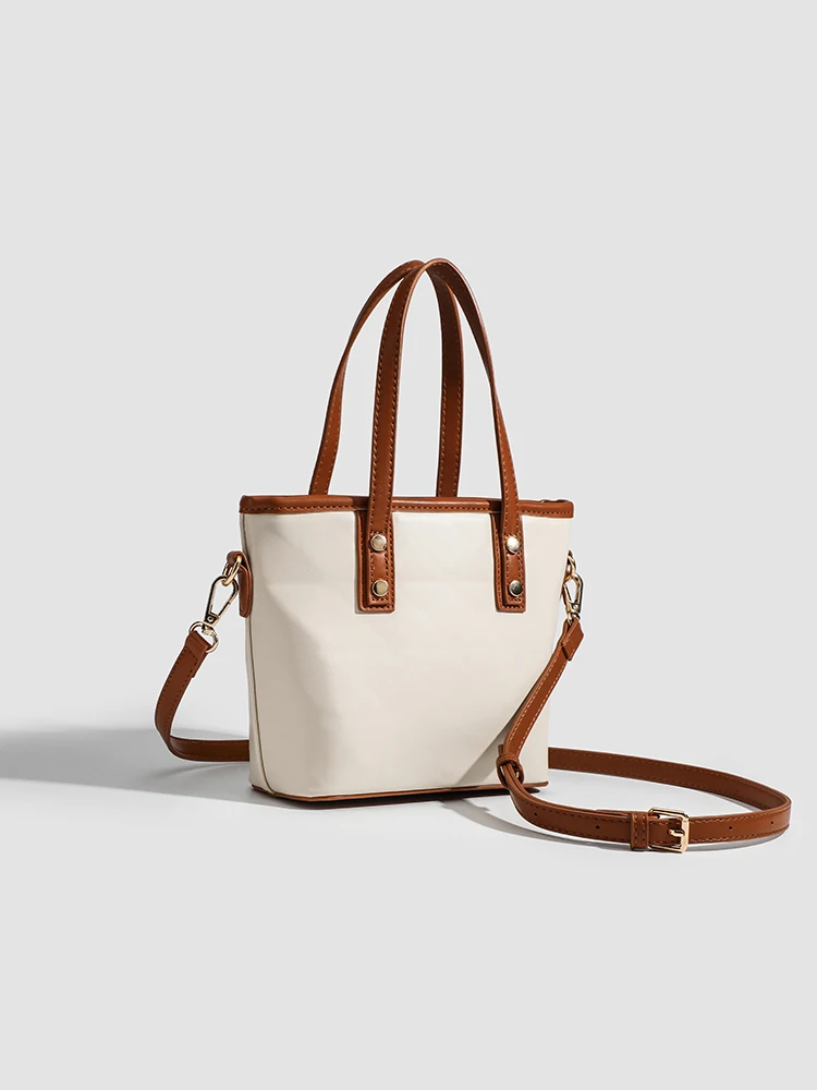 2025 New Design Solid Top-Handle Bags Pu Women's Bags High Quality Zipper Handbags Sewing Thread Casual Tote High Capacity Bolsa image 3