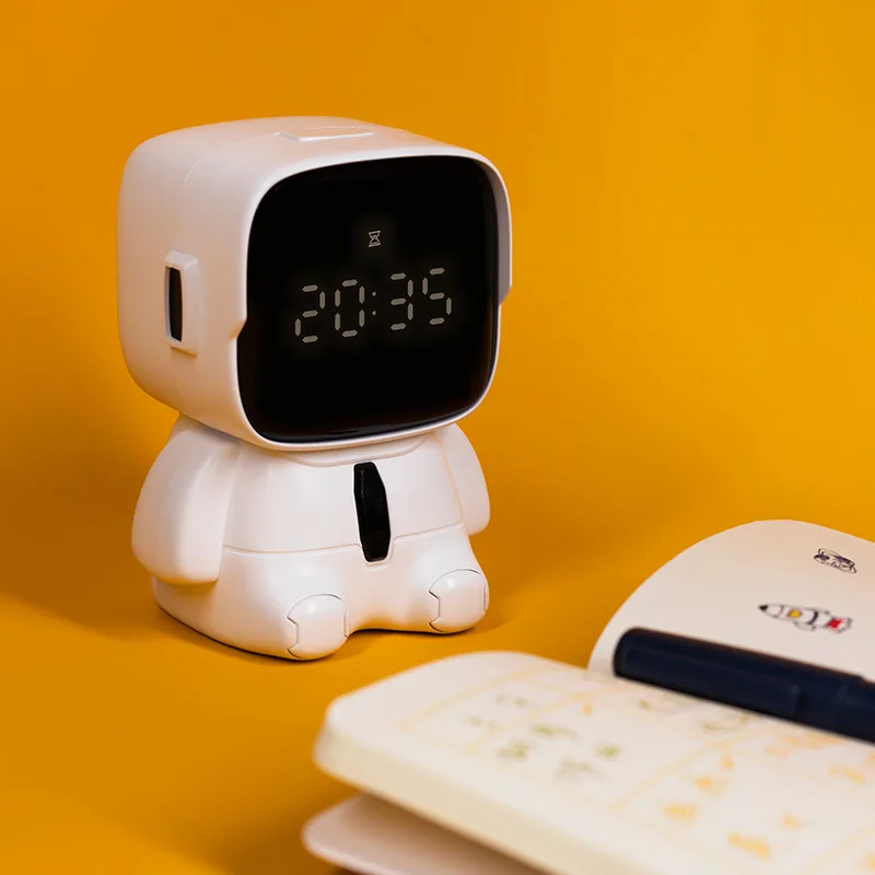 Reloj despertador eléctrico Led de escritorio para niños, reloj despertador de Cuenta regresiva multifunción para estudiantes para aprender, creativo