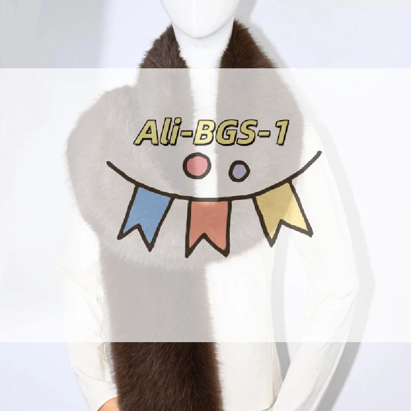 

Luxury Faux Mink Fur Stole, Long Fluffy Wrap for Evening Dresses & Parties, Elegant Winter Scarf with Fringe