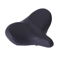 Oversized Comfort Bike Seat Replacement Bike Saddle Memory Foam Soft Bike Saddle Waterproof Universal Fit Bicycle Seat