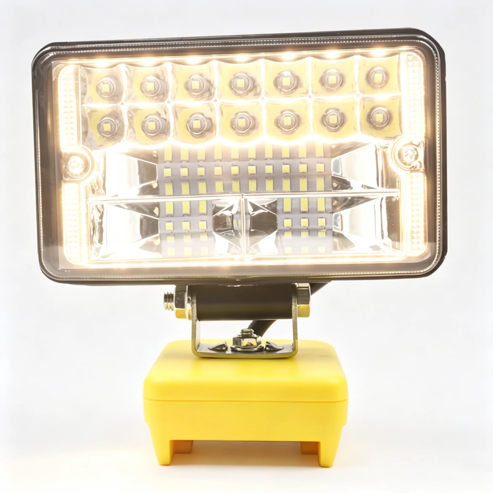 Car LED Work Lights Flashlights Electric Torch Spotlight USB Power Bank For Dewalt 18V 20V 60V Li-ion Battery DCB200