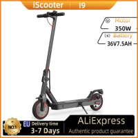 iScooter i9 Electric Scooter 350W Scooter for Adults 7.5Ah 30km/h Foldable E scooter 8.5 inch Honeycomb Tire scoorter electrico