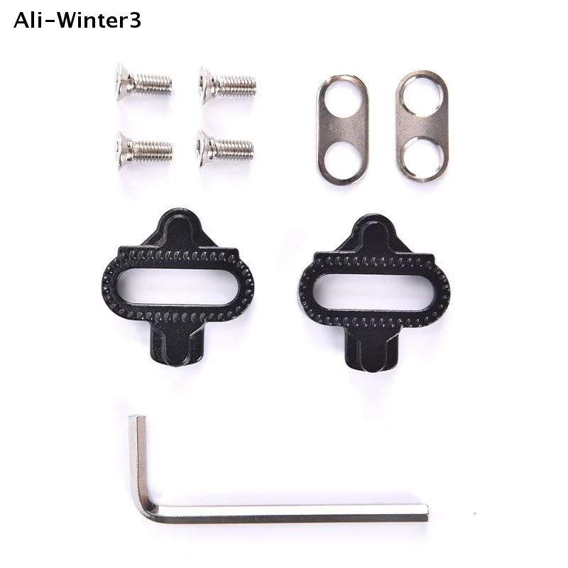 ODA10-2pcs/set Placas de Sujeción Multi-Release para Pedales de Bicicleta, Placas para Zapatillas de Ciclismo, Piezas de Bicicleta