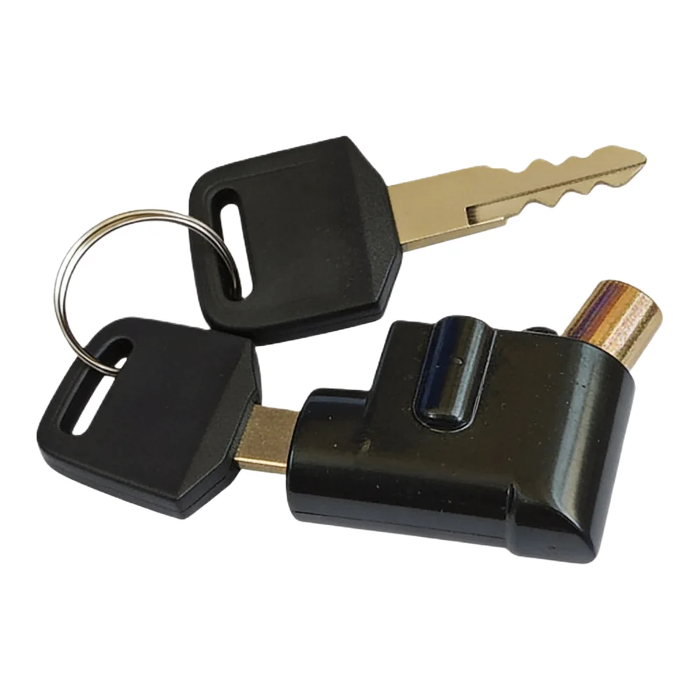 Ignition Lock Battery Safety Pack Box Lock With 2 Key Battery Box Lock Cylinder Lock For Motorcycle Electric Bike Scooter E-bike