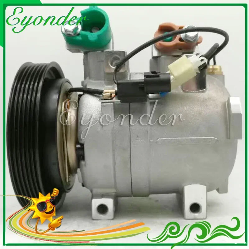 

DKV14C Auto AC Air Conditioning Compressor PV6 for Ssangyong Daewoo Musso Korando 2.0 2.3 2.9 506021K140 506021-2708 6611303115