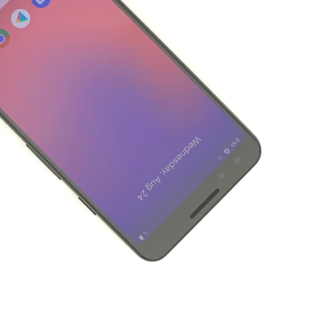 هاتف Google Pixel 3 4G LTE المحمول بشاشة 5.5 بوصة P-OLED HDR وذاكرة وصول عشوائي 4 جيجابايت وذاكرة قراءة فقط 64/128 جيجابايت NFC Snapdragon 845 ثماني النواة يعمل بنظام أندرويد الذكي #2