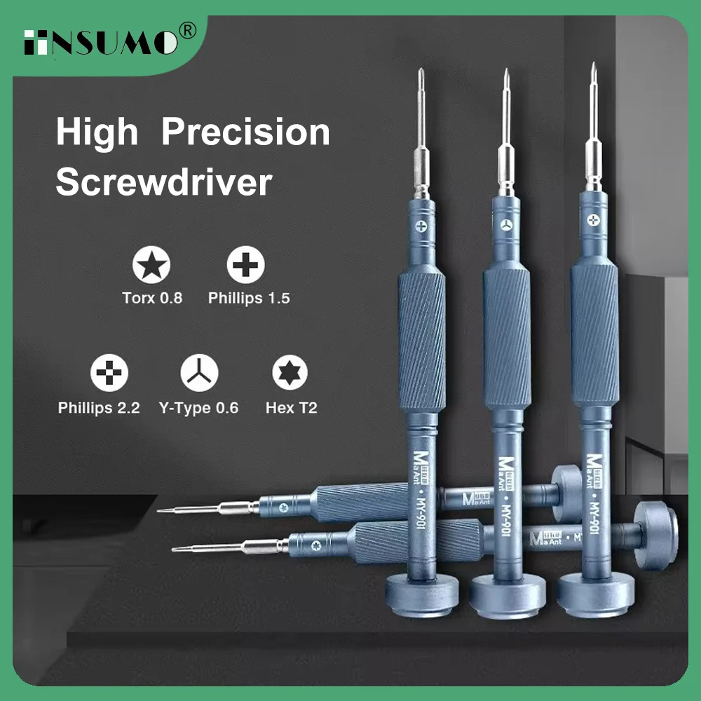 MaAnt MY-901 Hardened Precision Anti-skid Screwdriver Set for Mobile phone Macbook Repair and Disassembly Screwdriver Tool