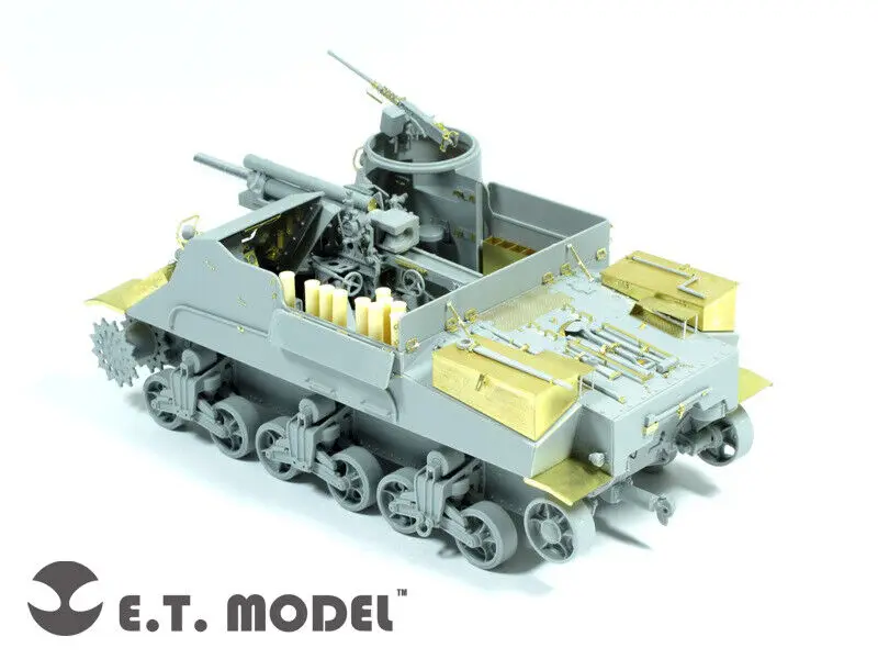 ET Model S35-005 WWII US M7 Priest Mid Production Value Package Detail Up part